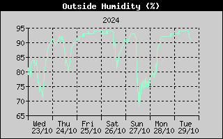 Outside Humidity History