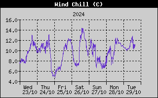 Wind Chill History